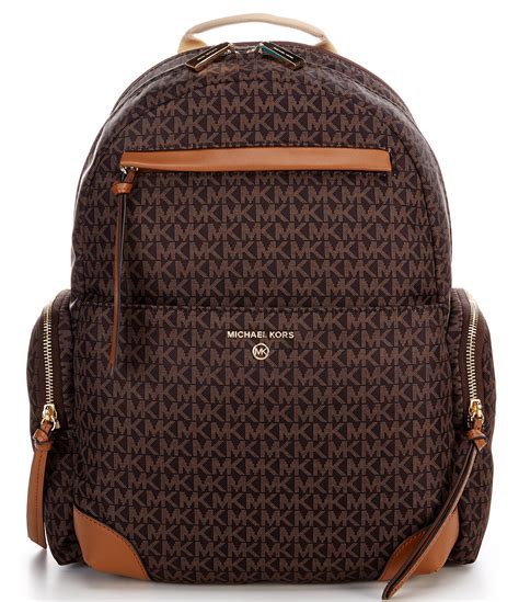 michael kors backpack dimensions|michael kors large backpack women.